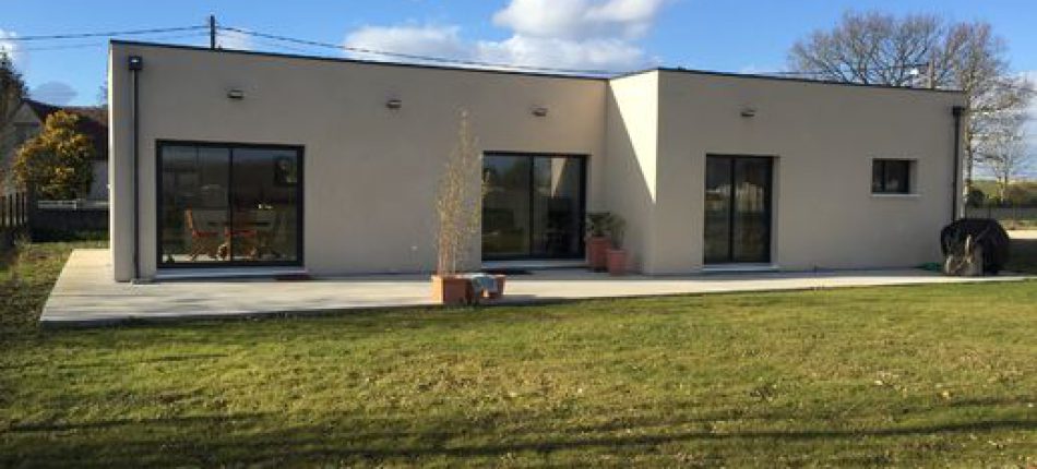 Construction d’une maison NATIVIE comtemporaine plain-pied à Chambray-lès-Tours 