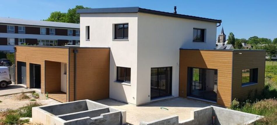 Construction d’une maison à étage à Isneauville 