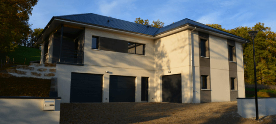 Construction d’une maison avec sous sol à Nuces 