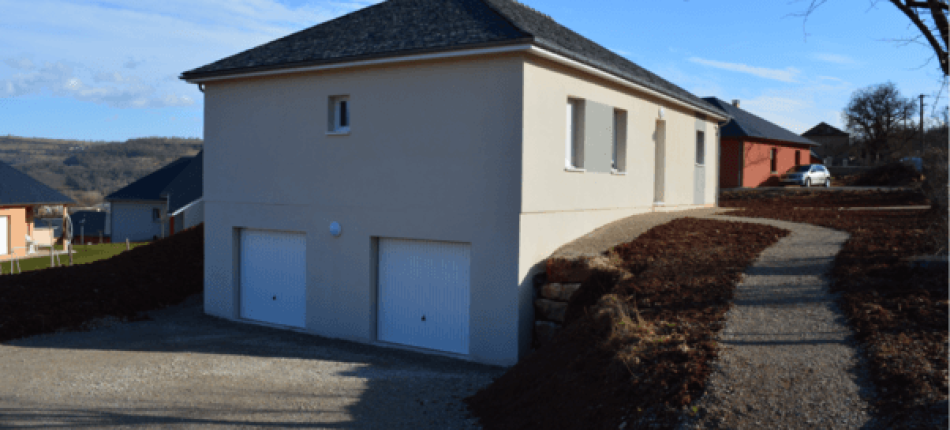 Une nouvelle construction de maison NATILIA avec sous sol à Saint Christophe Vallon 