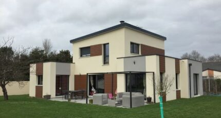 Construction d’une maison contemporaine à étage en plein coeur de Saint Sylvain d’Anjou