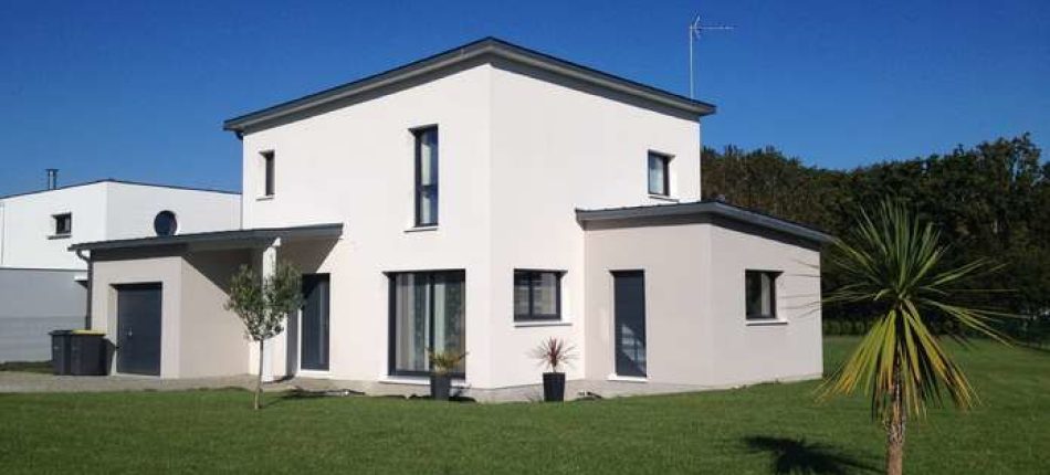Construction d’une maison contemporaine à étage à Benodet 