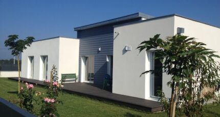 Construction d’une maison contemporaine, de plein pied à Ploeren