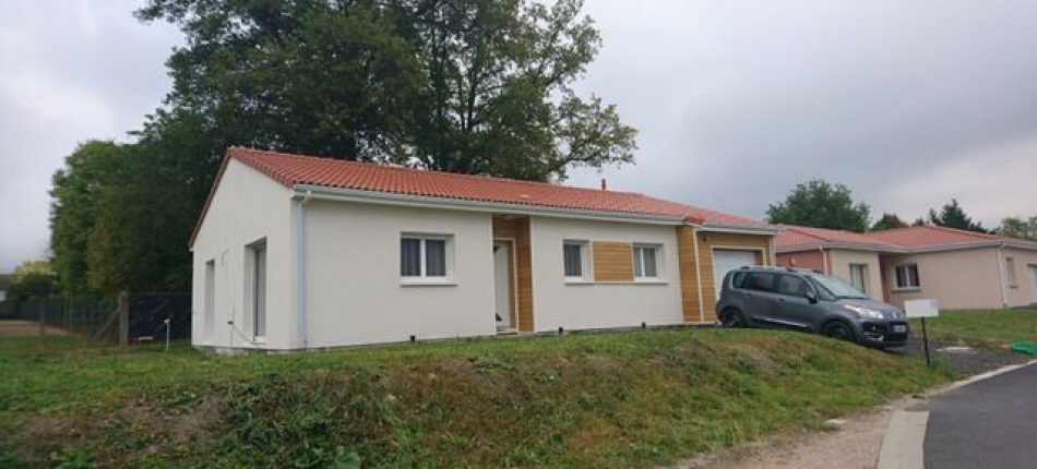 Constrcution d’une jolie villa plain-pied en ossature bois sur la commune de Lezoux 