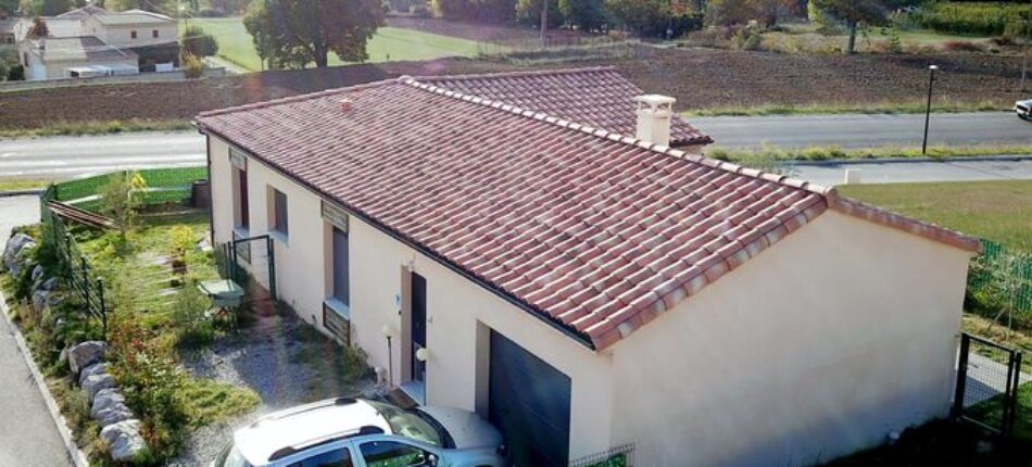 Construction d’une maison de plain pied à Volonne 