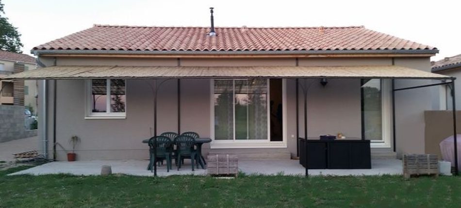 Construction d’une maison ossature bois de plain-pied sur la commune de Monteux 