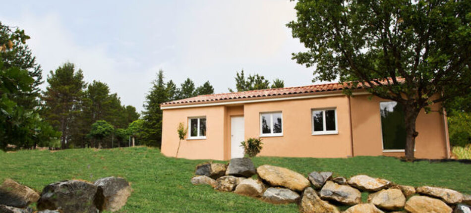 Construction de maison individuelle ossature bois à Aiglun 