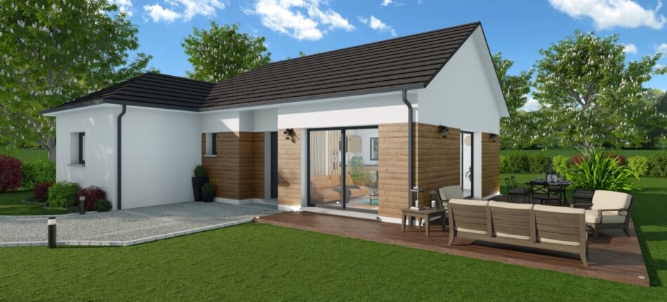 Maison réalisée  à SIMACOURBE 