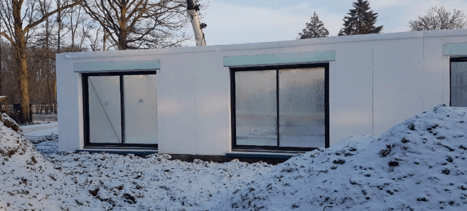 Le nouveau montage d’une maison Natilia à Villiers-Saint-Frédéric 