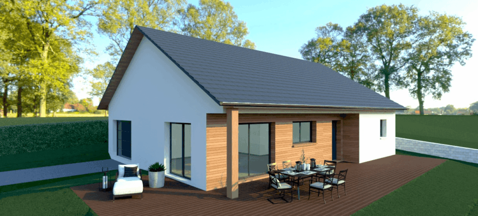 Nouvelle ouverture de chantier à Embrun pour la construction d’une maison ossature bois ! 