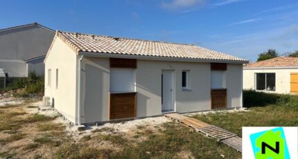 Maison ossature bois de plain-pied à PORTETS