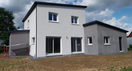 Construction d’une maison contemporaine à Roncherolles-sur-le-Vivier