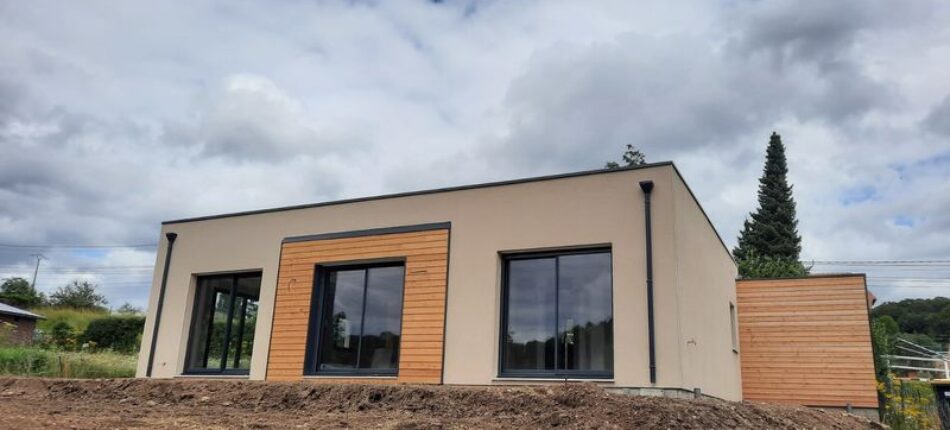 Construction d’une maison contemporaine au HÉRON 