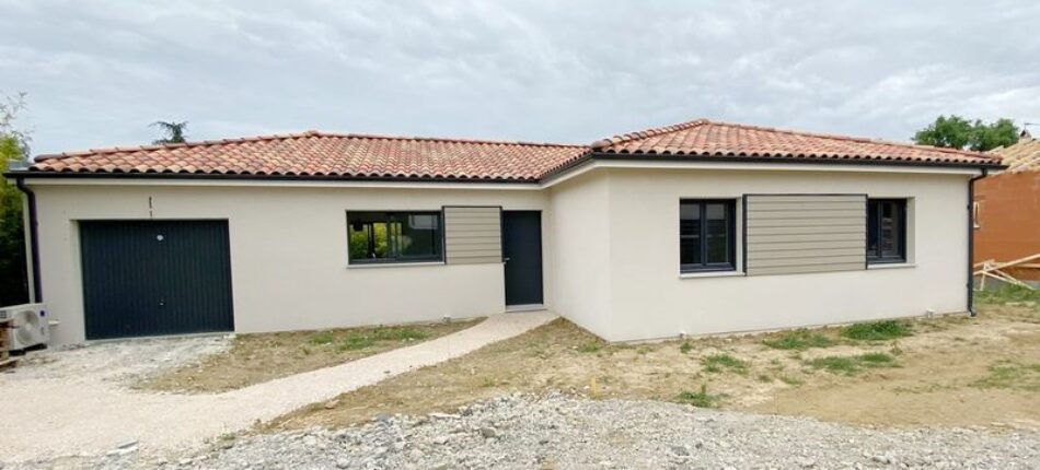 Construction Natilia d’une maison en L avec 3 chambres à Fonsorbes 