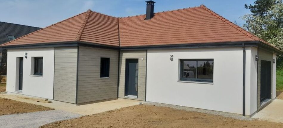 Construction d’une maison traditionnelle à Houppeville 