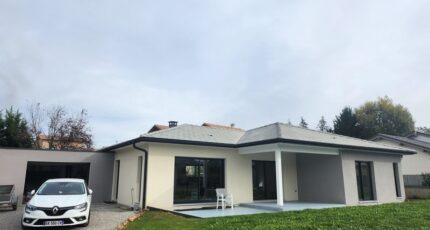 Réalisation d’une maison ossature bois de plein pied à Gap Sud