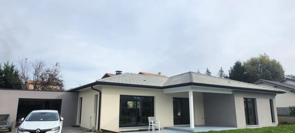 Réalisation d’une maison ossature bois de plein pied à Gap Sud 