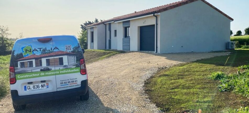 Réalisation Natilia : Construction d’une maison plain-pied à Ségreville (31) 
