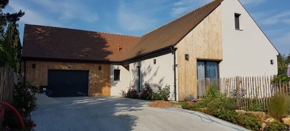Construction d’une maison Natilia en L personnalisée à LONGVILLIERS 