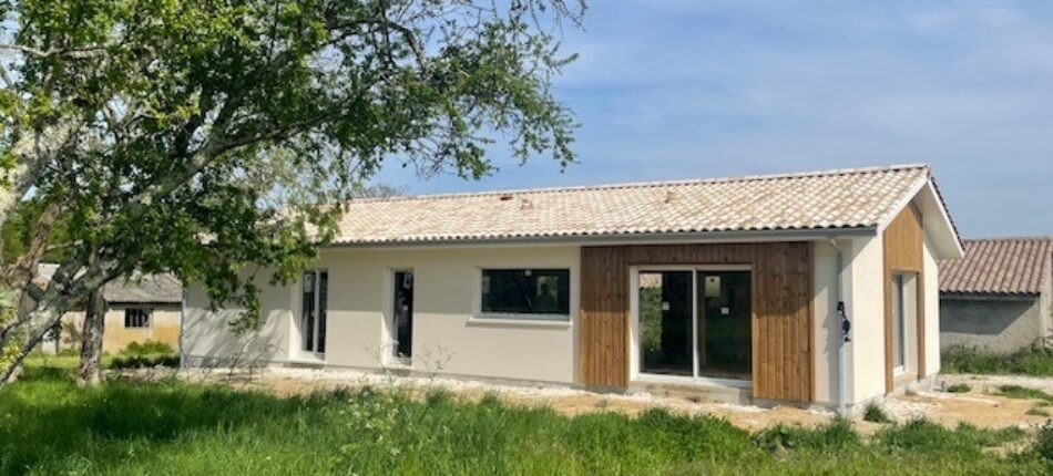 Maison Natilia à Saint Montussan (33450) : une construction livrée Hors d’eau – Hors d’air 