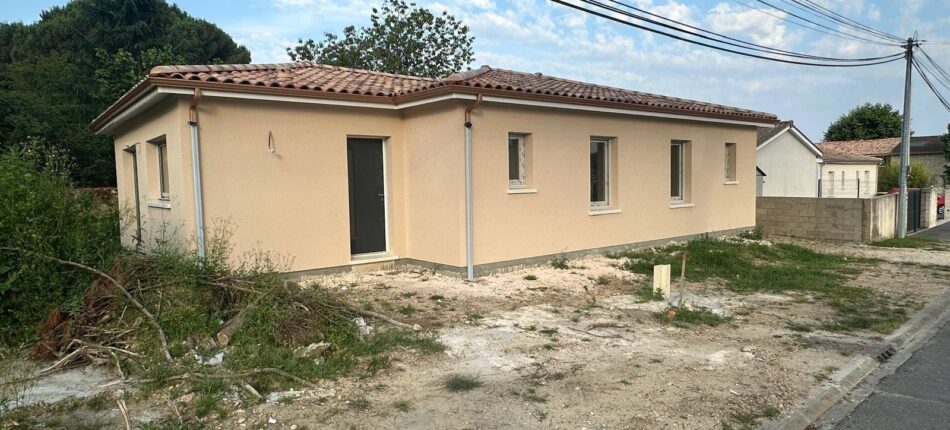 Maison ossature bois Natilia livrée à Saint Selve (33650) 