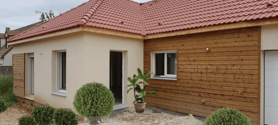 Construction d’une maison ossature bois Natilia à Auneau-Bleury-Saint Symphorien 