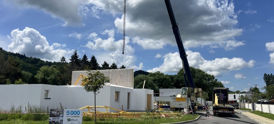 La 5 000e maison ossature bois Natilia posée près de Pau 