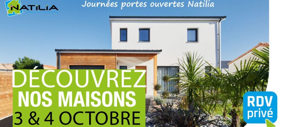 Journées portes ouvertes Natilia Rambouillet : 3 & 4 octobre 