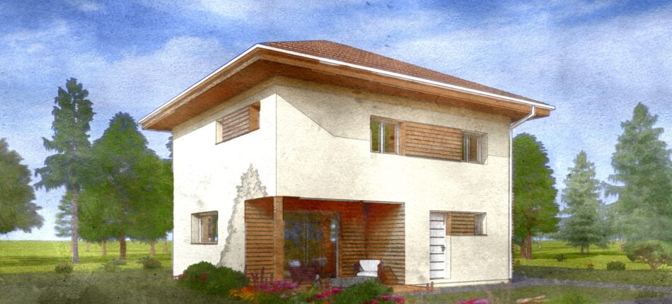 Nouveau projet de maison ossature bois à Aix-les-Bains en Savoie  - Maison-bois-chambery