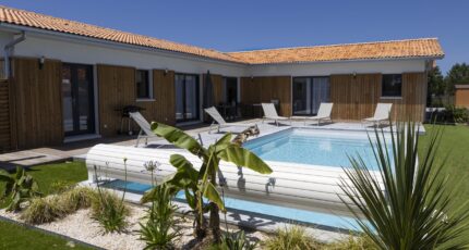 Construction d’une maison ossature bois Natilys à Moliets et Maa (40)