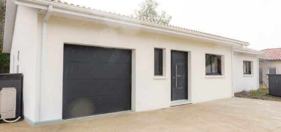 Construction d’une maison ossature bois Natistyle à AZUR (40)