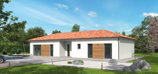 Plan de maison Surface terrain 101 m2 - 4 pièces - 3  chambres -  sans garage 