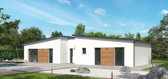Plan de maison Surface terrain 101 m2 - 4 pièces - 3  chambres -  sans garage 