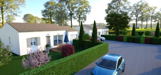 Maison neuve à Chevanceaux, Nouvelle-Aquitaine