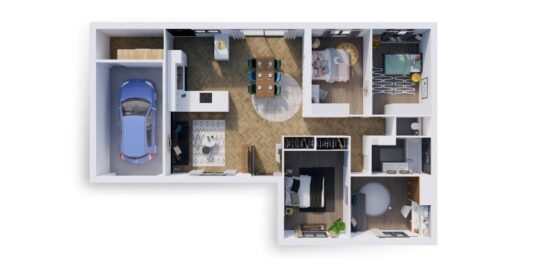 Maison neuve à , Ain