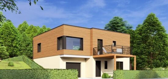 Maison neuve à Charnècles, Auvergne-Rhône-Alpes